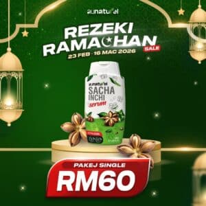 SACHA SERUM REZEKI RAMADHAN 1 BOTOL 120ML PAKEJ SINGLE