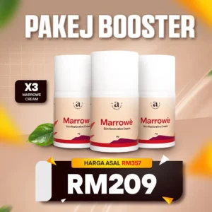 PAKEJ BOOSTER MARROWE 3 BOTOL
